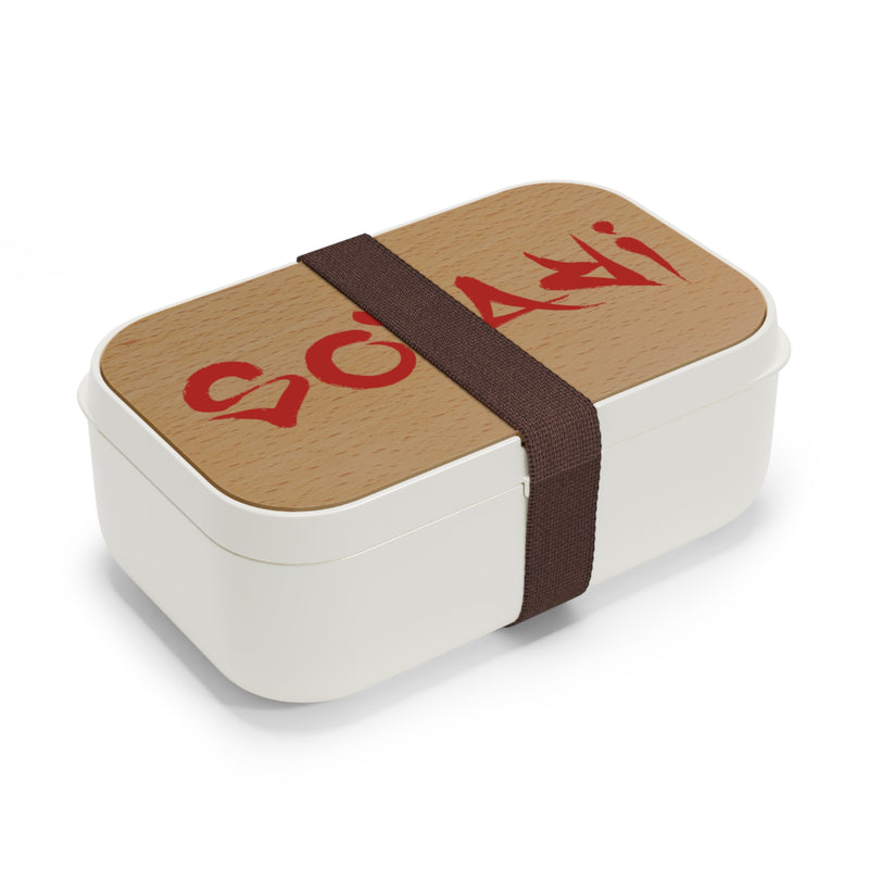 Soyari Bento Lunch Box — Wooden Lid