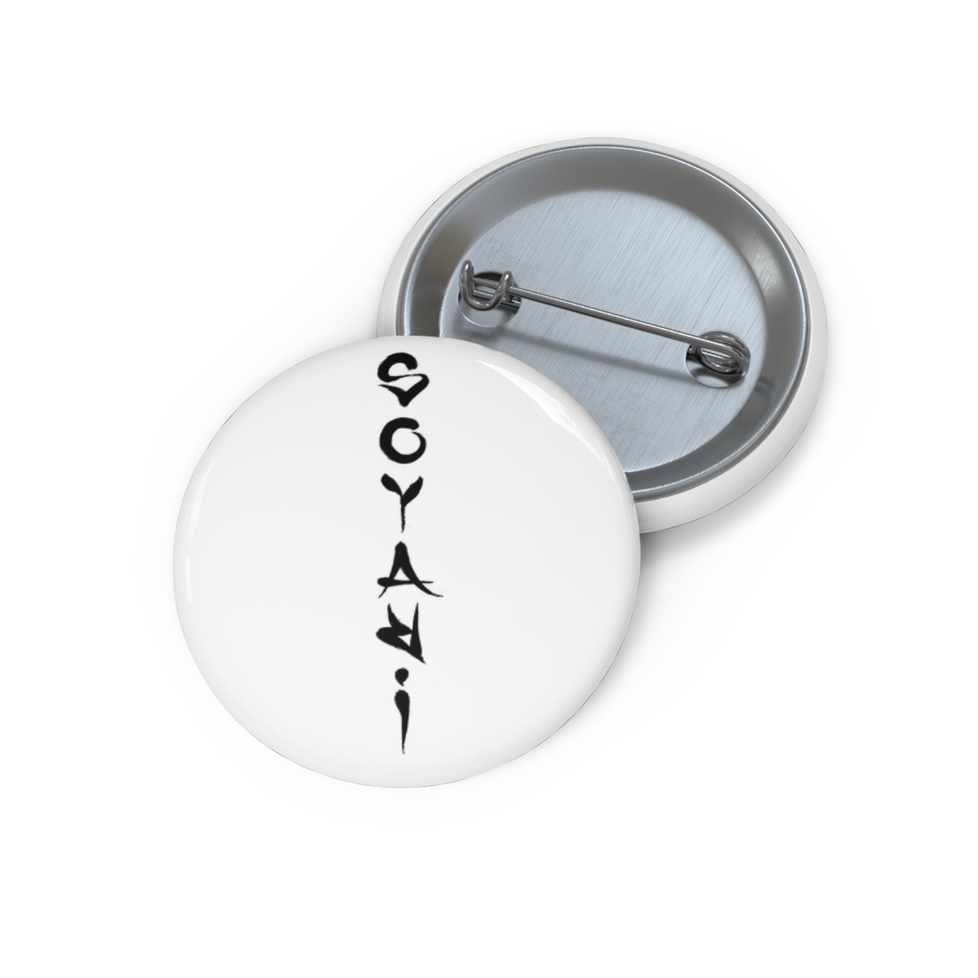 Soyari Script Pin — Minimalist
