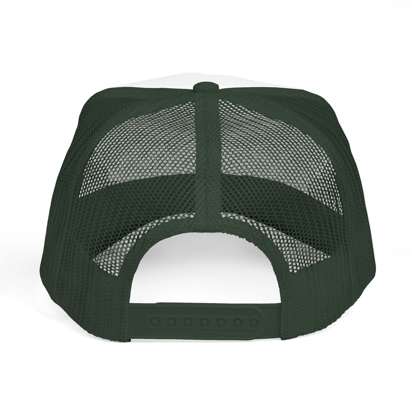 Soyari Red Script Retro Trucker Cap — Mesh Hat