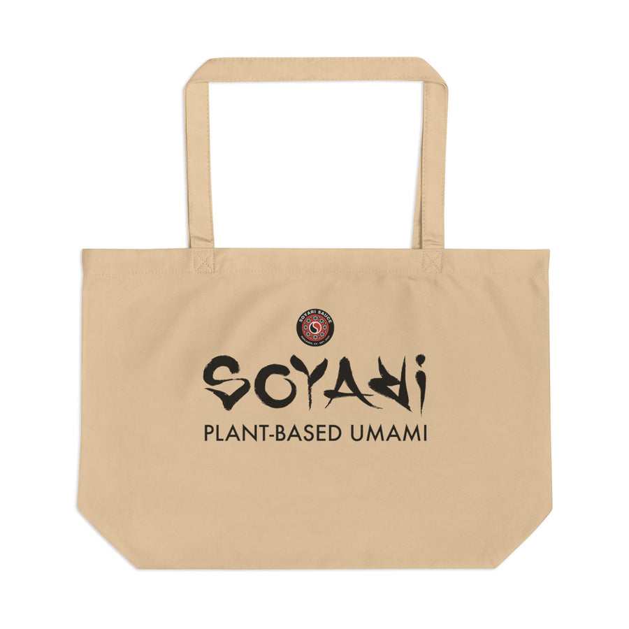 Soyari Large Organic Cotton Market Bag — Oyster