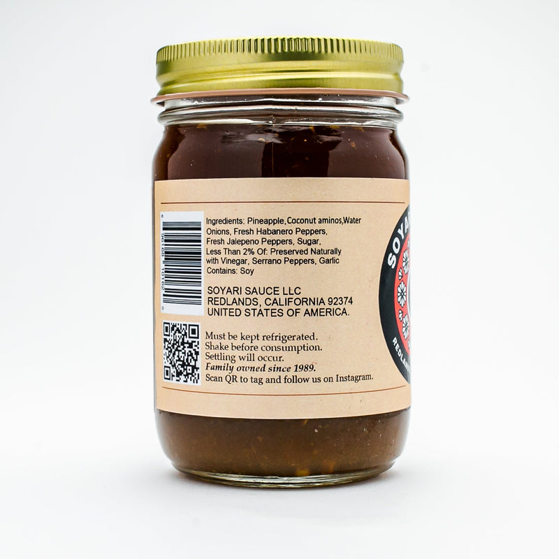 ZERO SPICY Soyari Coconut Aminos Sauce 12oz jar ALLERGEN-FREE